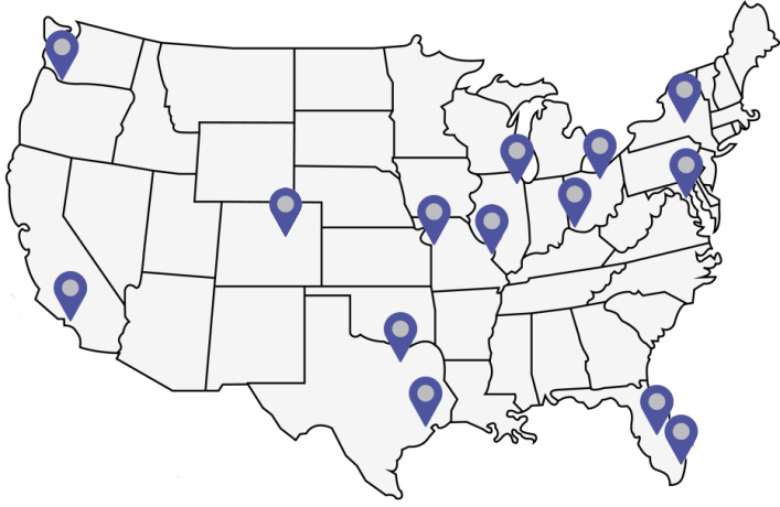 Flexhose Location Map